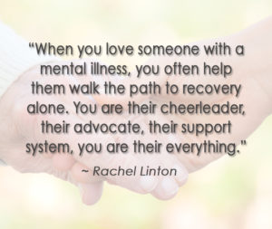 Lynne Bonner "Loving someone with mental illness"