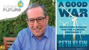Seth Klein "The Role of Faith Institutions in Mobilizing Canada for the Climate Emergency" on Zoom.